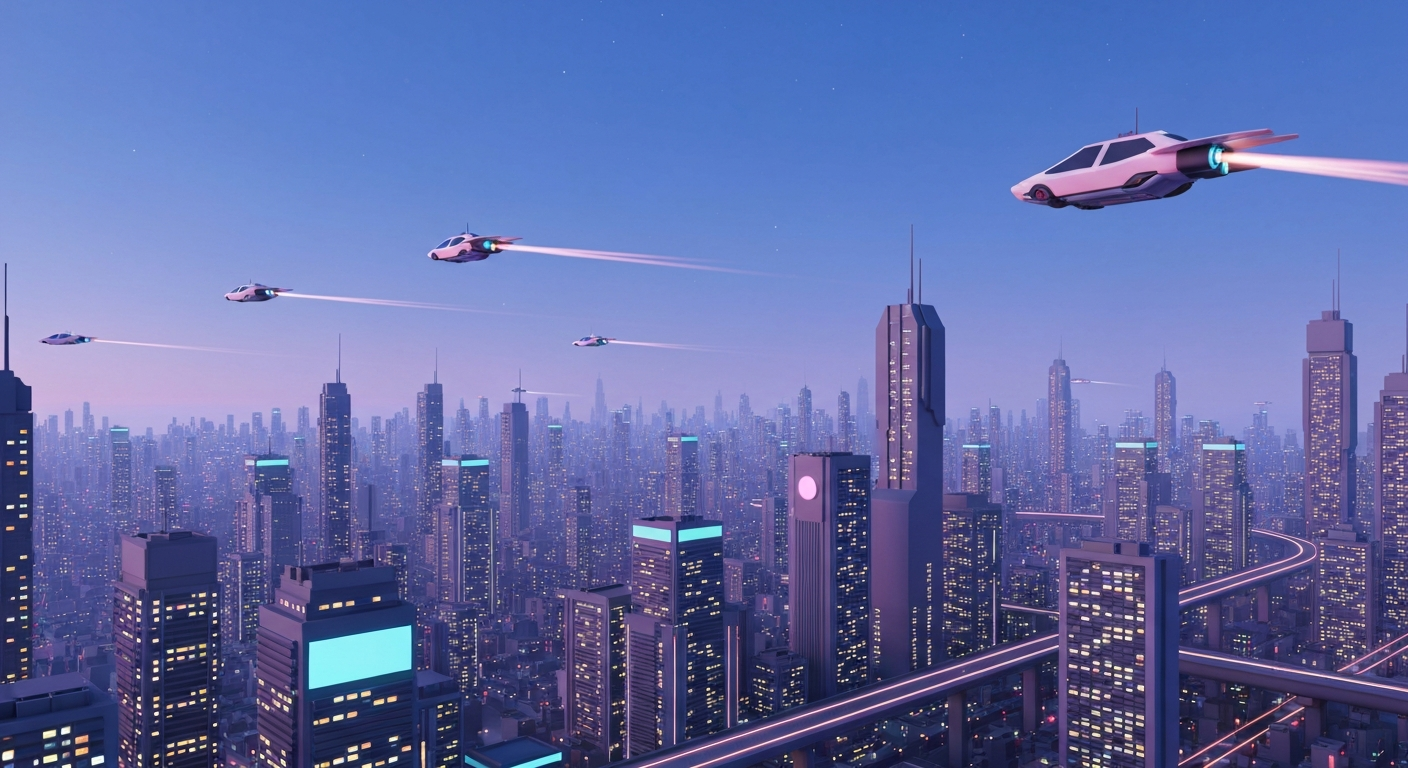 A person happily leaving their computer at the office , going outside to be with their family