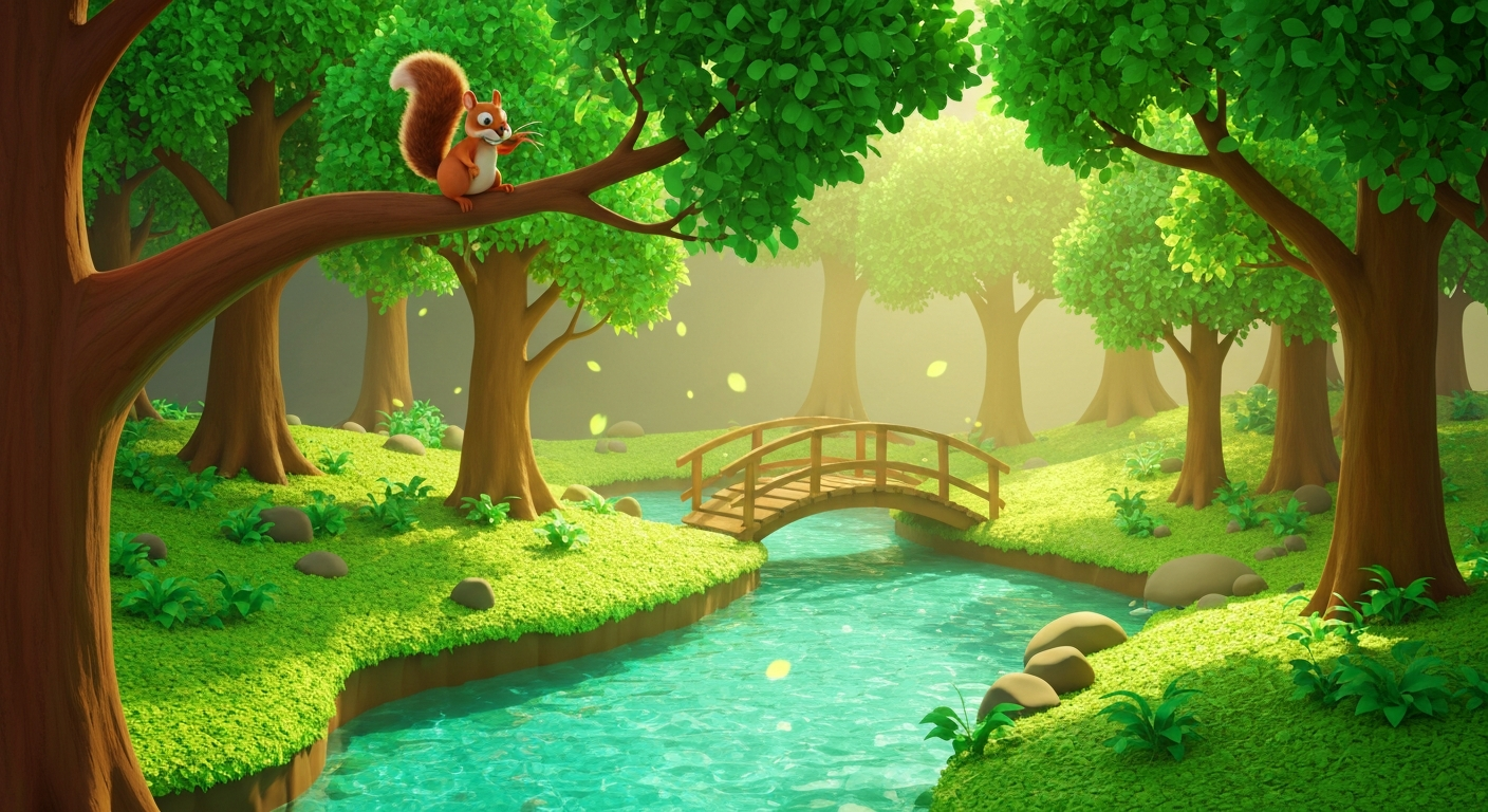 A man happily leaving his office early, sunshine, cartoon style