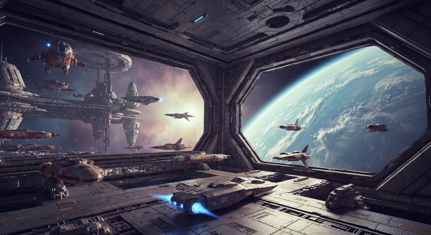 A robot is diligently crafting a visually stunning presentation slide, 3D clay style